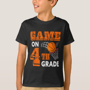 Camiseta Juego en 4º Grado Baloncesto De Vuelta A La Escuel