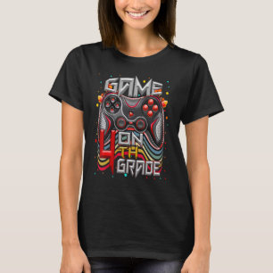 Camiseta Juego En 4º Grado Video Game Back School Student G