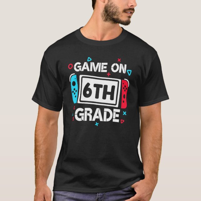Camiseta Juego en 6º grado Jugador Maestra Regalo Estudiant (Anverso)