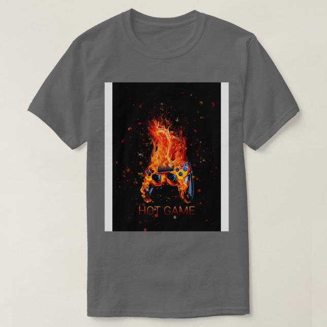 Camiseta Juego en caliente (Diseño del anverso)