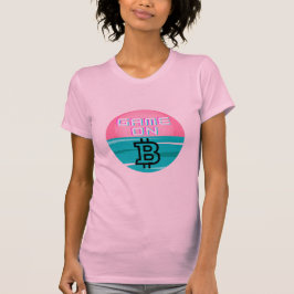 Camiseta JUEGO EN cripto Tshirt regalo bitcoin PINK