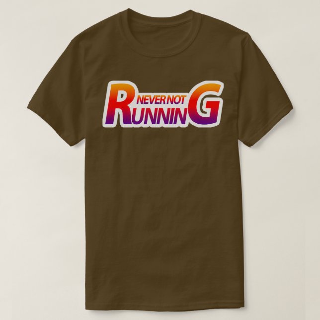 Camiseta Juego en ejecución Regalo de juego I Jogging Runne (Diseño del anverso)