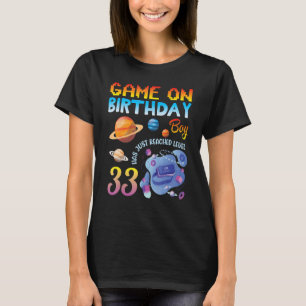 Camiseta Juego en el Jugador de Cumpleaños Acaba De Alcanza