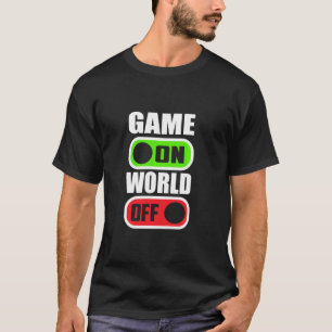 Camiseta ¡Juego En El Mundo Libre! Gamepad G de la consola 