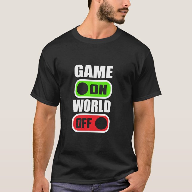 Camiseta ¡Juego En El Mundo Libre! Gamepad G de la consola  (Anverso)