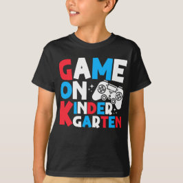 Camiseta Juego En El Niño De Grado Infantil