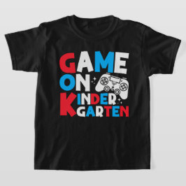 Camiseta Juego En El Niño De Grado Infantil