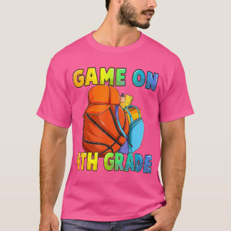 Camiseta Juego En El Primer Día De La Escuela De Baloncesto