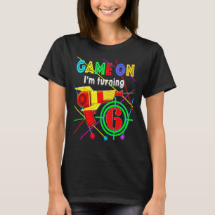 Camiseta Juego en el que cumplo 6 años Cumpleaños de la eti