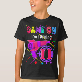 Camiseta Juego en el que cumplo 9 años Cumpleaños de la eti
