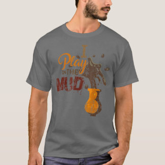 Camiseta Juego en el regalo gracioso de la cerámica de barr