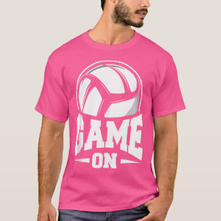 Camiseta Juego En El Voleibol