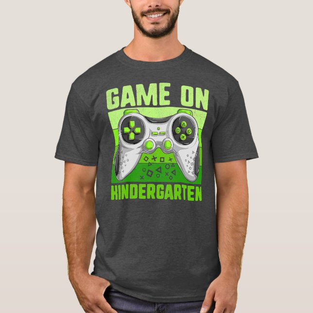 Camiseta Juego En Kindergarten Gracioso Volver A La Escuela (Anverso)