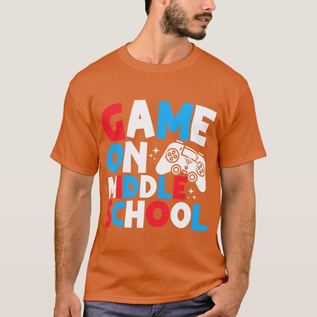Camiseta Juego En La Escuela Secundaria Grado Grado Gracios (Anverso)