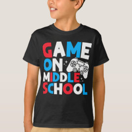 Camiseta Juego En La Escuela Secundaria Grado Grado Gracios