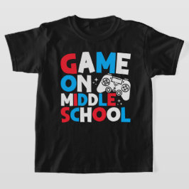 Camiseta Juego En La Escuela Secundaria Grado Grado Gracios