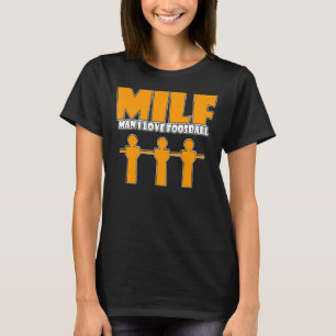Camiseta Juego En La Mesa De Fútbol Los Hombres De Verdad N