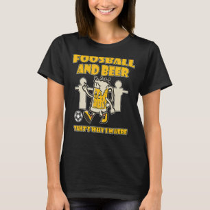 Camiseta Juego En La Mesa De Fútbol Los Hombres De Verdad N