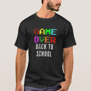 Camiseta Juego En Peligro De Vuelta Al Profesor De Diseño E