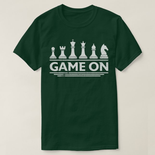 Camiseta Juego En Piezas De Ajedrez Divertido Juego De Mesa (Diseño del anverso)