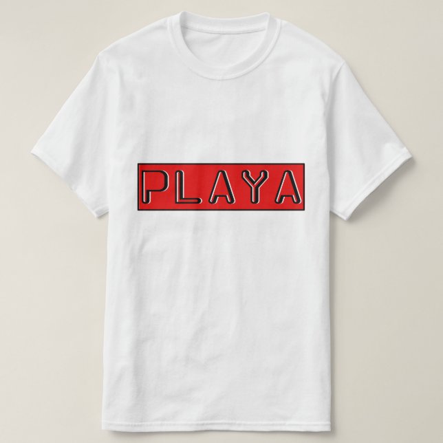 Camiseta Juego en Playa (Diseño del anverso)