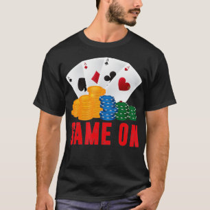 Camiseta Juego En Poker Dealer Casino Dealer T Hombres Muje