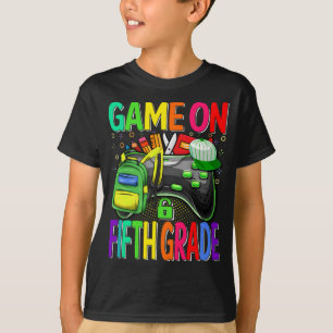 Camiseta Juego En Quinto Grado De Vuelta A La Escuela