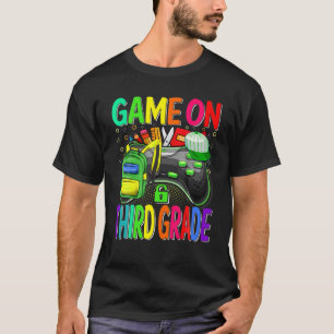 Camiseta Juego En Tercer Grado De Vuelta A La Escuela En Te