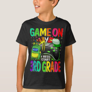 Camiseta Juego en tercer grado Jugador de primer día de vue