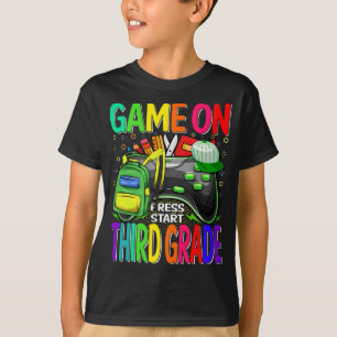 Camiseta Juego en tercer grado Jugador de primer día de vue