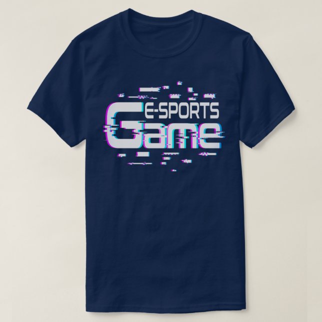 Camiseta Juego ESports (Diseño del anverso)