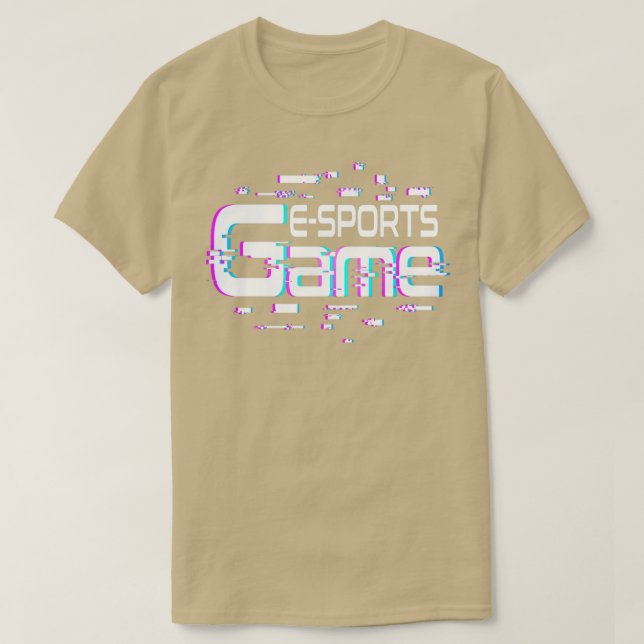 Camiseta Juego ESports (Diseño del anverso)
