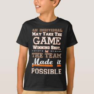 Camiseta Juego Ganador Shot Sports Team Building Motivation