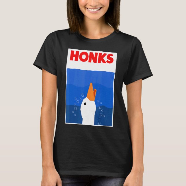 Camiseta Juego ganso sin título HONKS (Anverso)