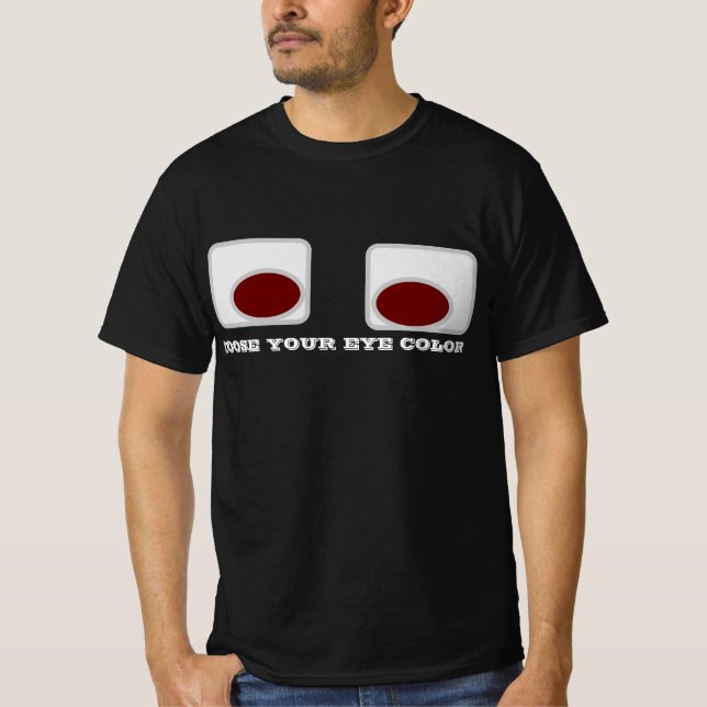 Camiseta Juego Ghost Eyes tee divertido hombre (Anverso)