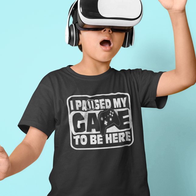 Camiseta Juego He Pausado mi Juego (Subido por el creador)