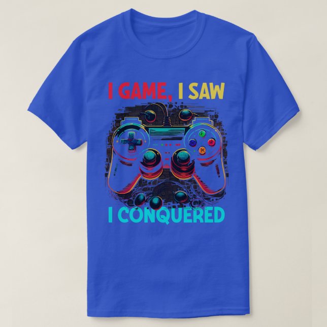 Camiseta Juego I Vio Conquistado (2) (Diseño del anverso)
