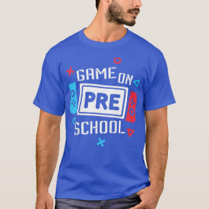 Camiseta Juego Infantil En La Escuela Preescolar Gracioso V
