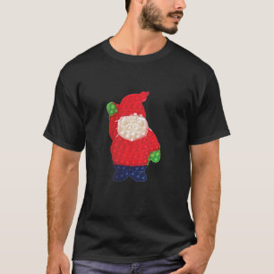 Camiseta Juego interactivo emergente Navidad Papá Noel para