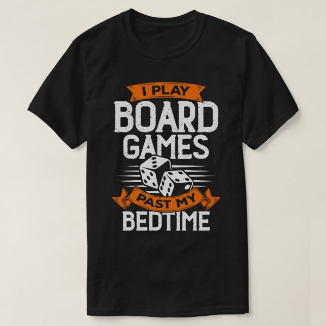 Camiseta Juego Juegos De Mesa Más Allá De Mi Cama (Diseño del anverso)