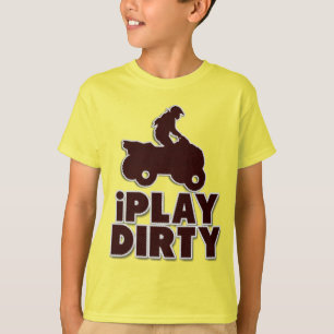 Camiseta Juego La Bicicleta Sucia Graciosa De Motocross Dir