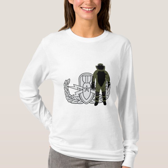 Camiseta Juego mayor de la bomba del EOD (Anverso)