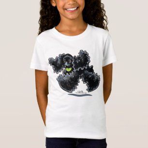 Camiseta Juego negro de cocker spaniel