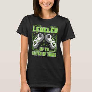 Camiseta Juego Nivelado A Hermana De Twins Video Gamer W