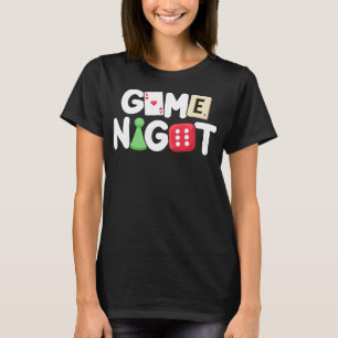 Camiseta Juego Noche Anfitrión Juegos Trivia Equipo Nocturn