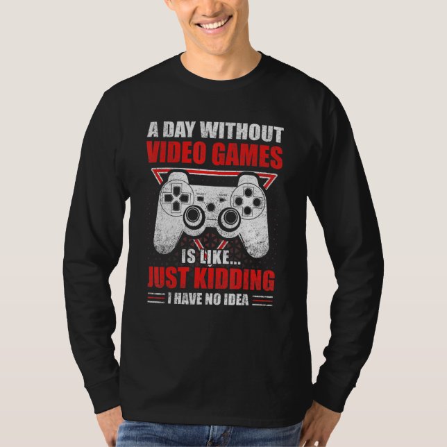 Camiseta Juego para hombres Mujeres Niños Juego divertido d (Anverso)