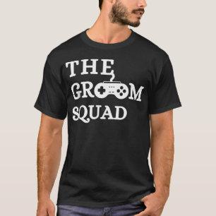 Camiseta Juego para la Despedida de Soltero de la Cuadrilla