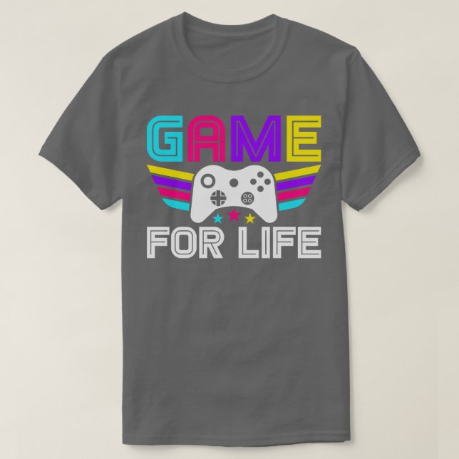 Camiseta Juego para la vida (Diseño del anverso)