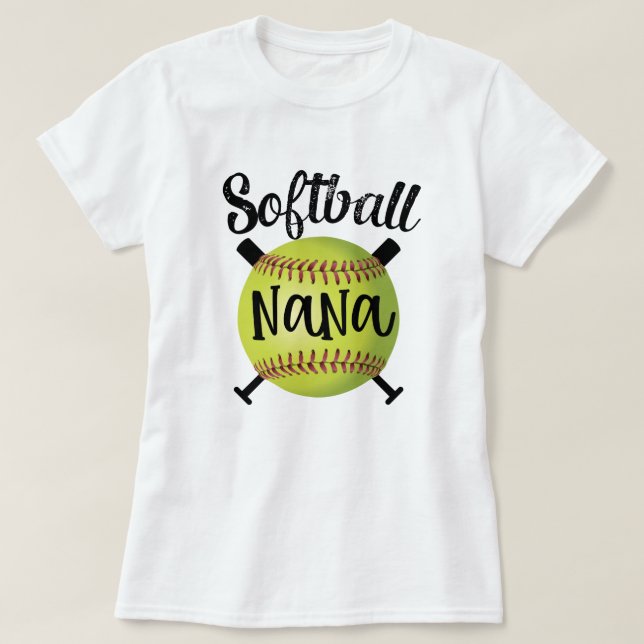 Camiseta Juego para mujer de la nieta de la abuela de Nana (Diseño del anverso)