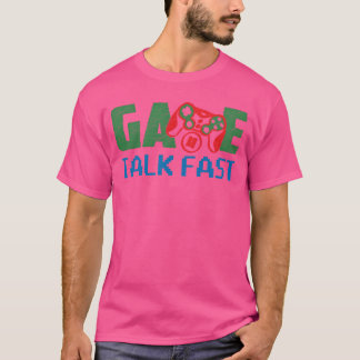 Camiseta Juego Pausedalk Fast Funny Video Game Gaming Play